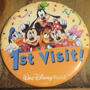 Walt Disney World 1st Visit pin